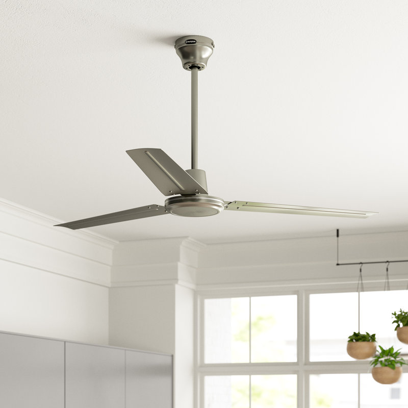 Zipcode Design™ 56" Emil 3 Blade Propeller Ceiling Fan with Wall